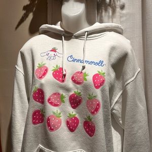 Cinnamoroll Strawberry Hoodie